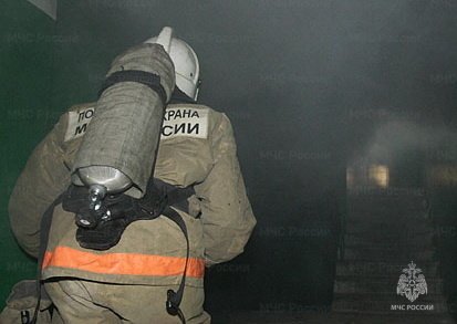Пожар в муниципальном образовании Алтайский район