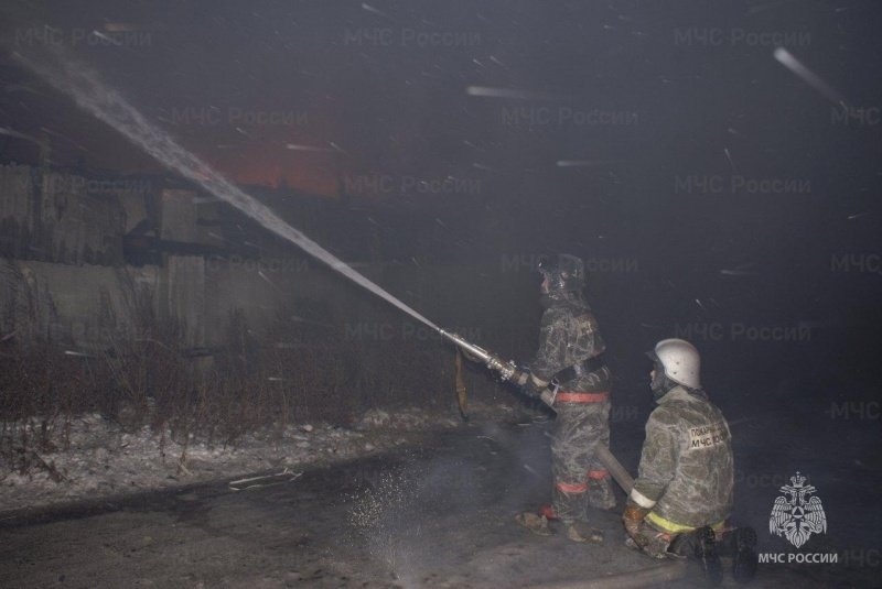 Пожар в муниципальном образовании Алтайский район