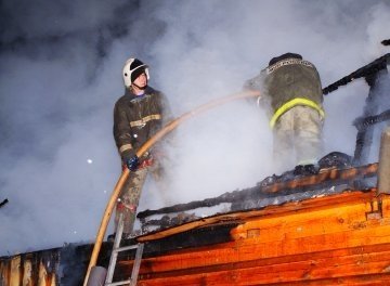 Пожар в муниципальном образовании Алтайский район